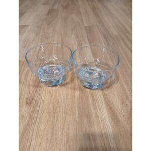 Set Of 2 vintage ice‎ cream Dessert Glasses